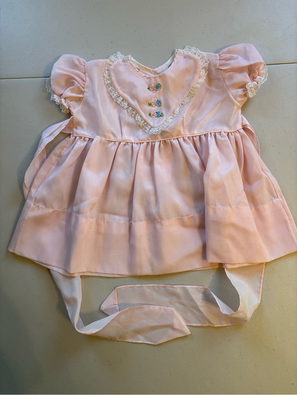 JoLene Original Pale Pink Baby Dress